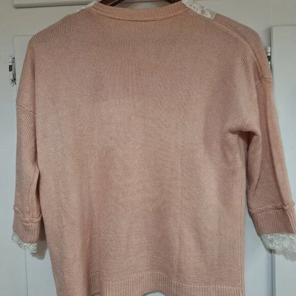 Cute Pink Sweater - Picture 3 of 5